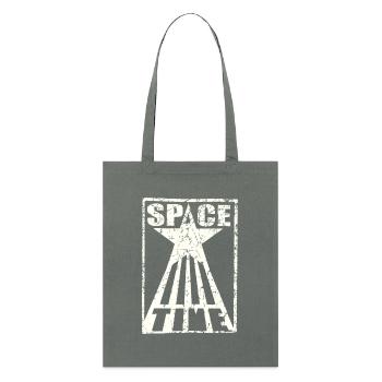 Space Time utilisé look psychédélique Raum Zeit Stern - Tote bag bio Stanley/Stella - charbon - Devant