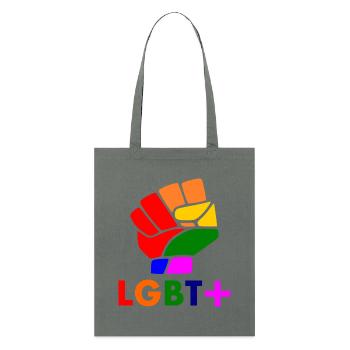Lgbt - Stanley/Stella Bio-Stoffbeutel - Anthrazit - Vorne