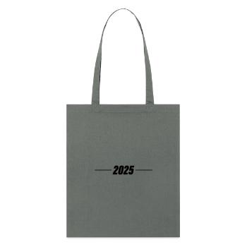 2025 Jahr - Stanley/Stella Bio-Stoffbeutel - Anthrazit - Vorne