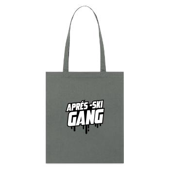 Après-ski course - Stanley/Stella Organic Tote Bag - anthracite - Front