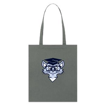 Remise des diplômes universitaires Chat Graduation Réussi - Tote bag bio Stanley/Stella - charbon - Devant