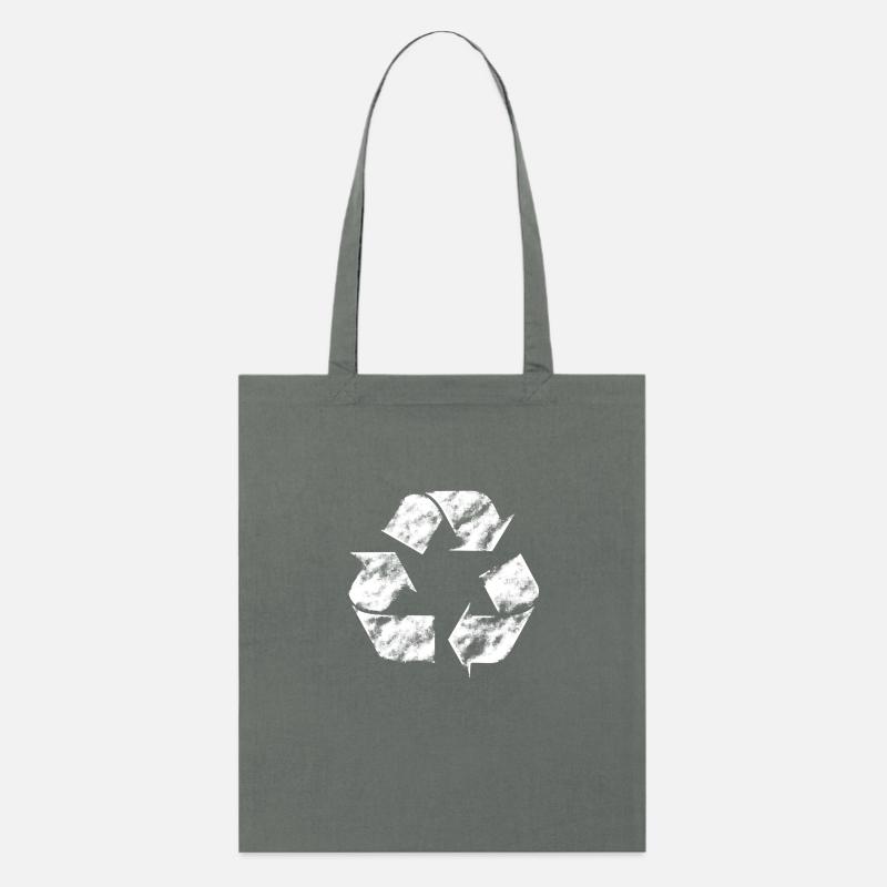 recycling arrow used - Stanley/Stella Bio-Stoffbeutel - Anthrazit