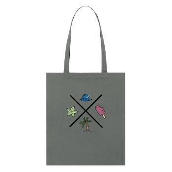 Design for the summer - Stanley/Stella Organic Tote Bag - anthracite - Front