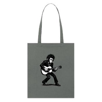 Singer Songwriter | The Monkey Dancer - Stanley/Stella Organic Tote Bag - anthracite - Front