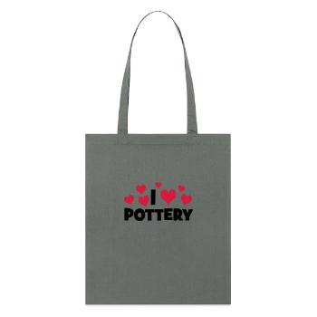POTTERY - Stanley/Stella Organic Tote Bag - anthracite - Front