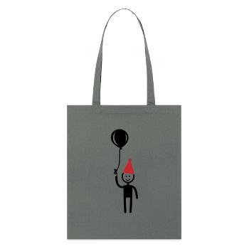 Birthday Balloon Birthday Child - Stanley/Stella Organic Tote Bag - anthracite - Front
