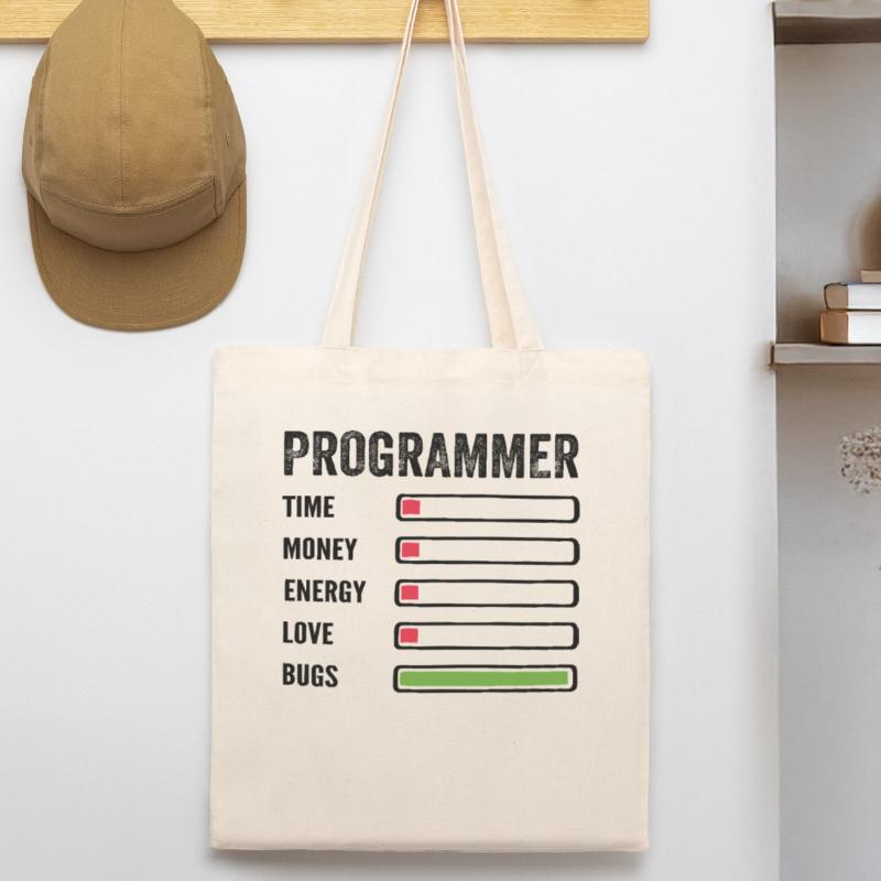 Entwickler Humor Programmierer Programmierer Programmierer Stanley/Stella Bio-Stoffbeutel