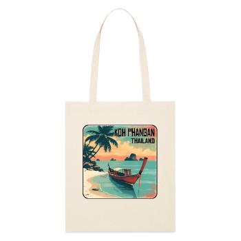 Koh Phangan Thailand - Stanley/Stella Bio-Stoffbeutel - Natur - Vorne