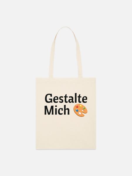 Gestalte mich - Stanley/Stella Bio-Stoffbeutel - Natur
