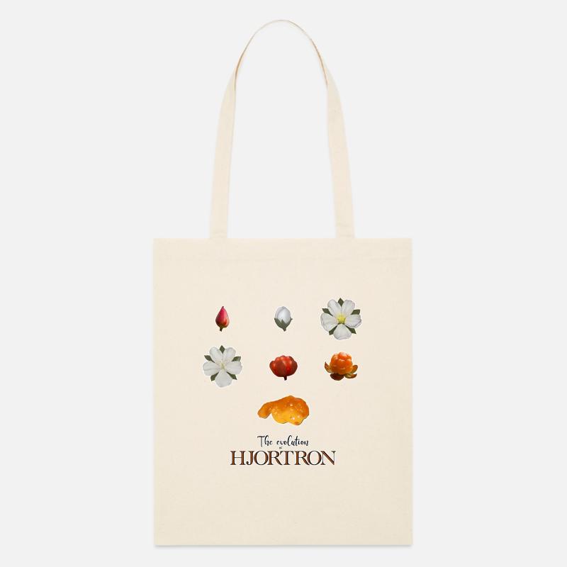 Die Evolution der Moltebeeren - Stanley/Stella Bio-Stoffbeutel - Natur