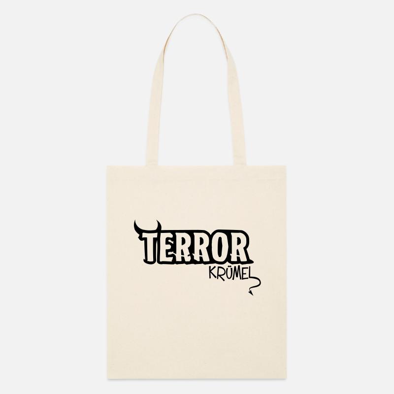 Terror Krümel - Stanley/Stella Bio-Stoffbeutel - Natur