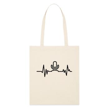 singer - Stanley/Stella Organic Tote Bag - soft Ecru - Front