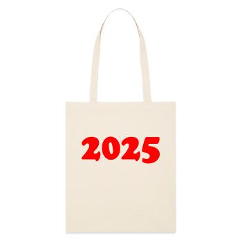 2025 - Stanley/Stella Bio-Stoffbeutel - Natur - Vorne