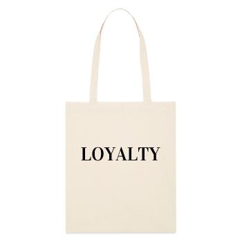 Loyauté - Tote bag bio Stanley/Stella - écru doux - Devant