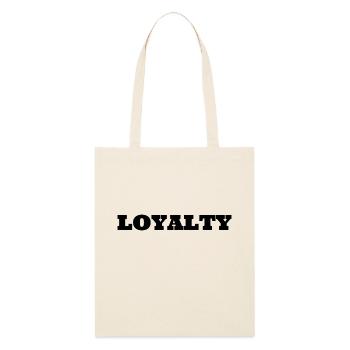 Loyalty - Stanley/Stella Organic Tote Bag - soft Ecru - Front
