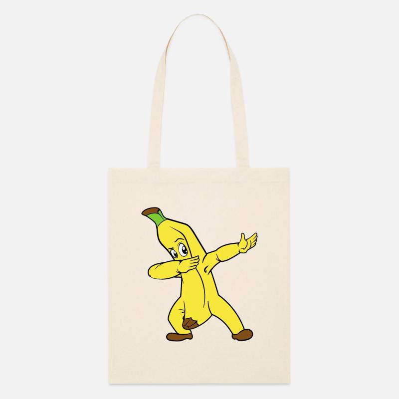 Dabbing Dab Banana - Ekologiczna torba materiałowa Stanley/Stella - delikatne ecru