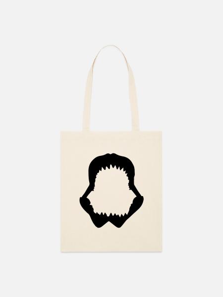 Shark Kiefer - Stanley/Stella Bio-Stoffbeutel - Natur