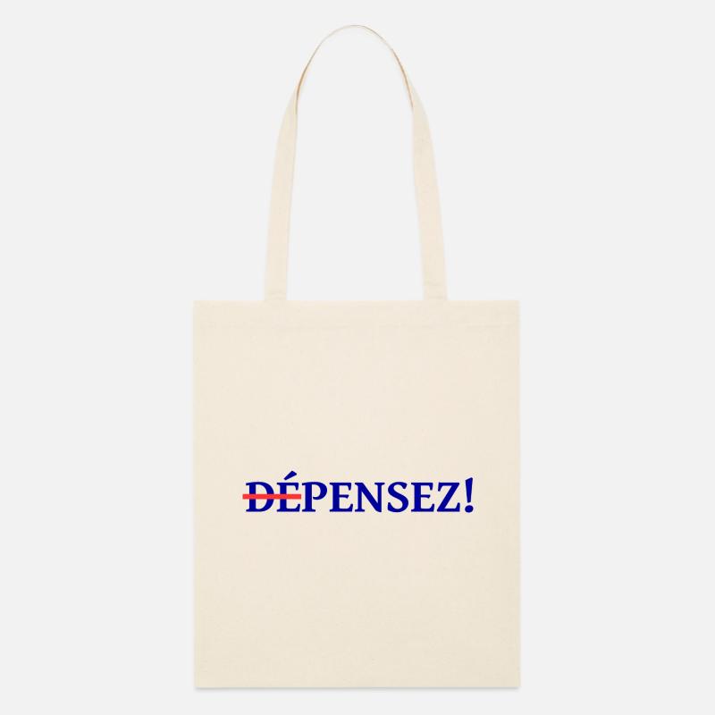 (dé)pensez II - Stanley/Stella Bio-Stoffbeutel - Natur