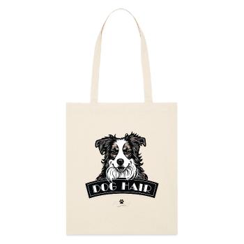 poils de chien - Tote bag bio Stanley/Stella - écru doux - Devant