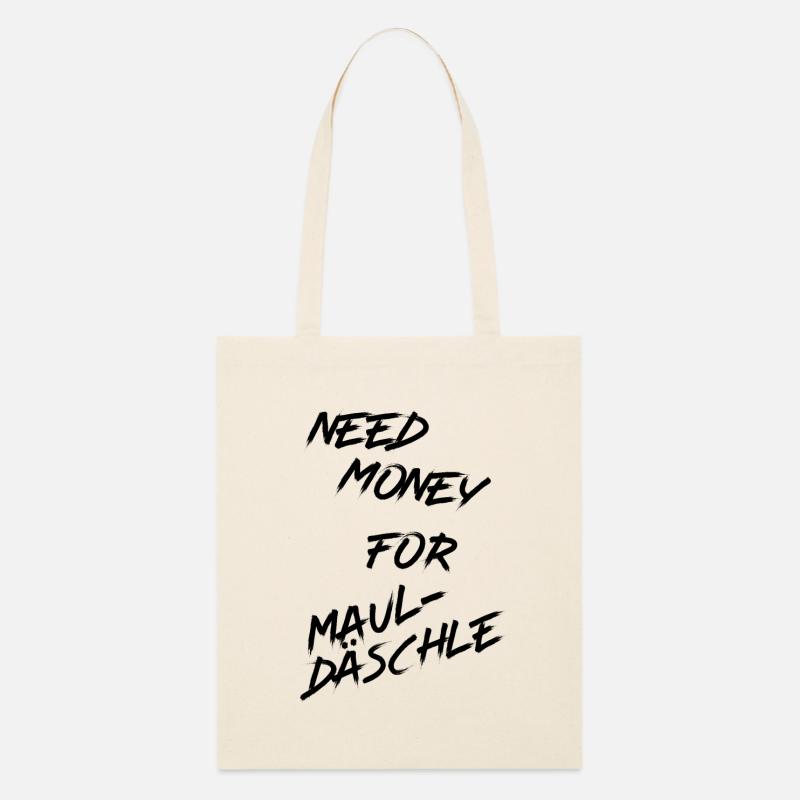 Need Money for Mauldäschle - Stanley/Stella Bio-Stoffbeutel - Natur