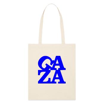 Gaza - Tote bag bio Stanley/Stella - écru doux - Devant