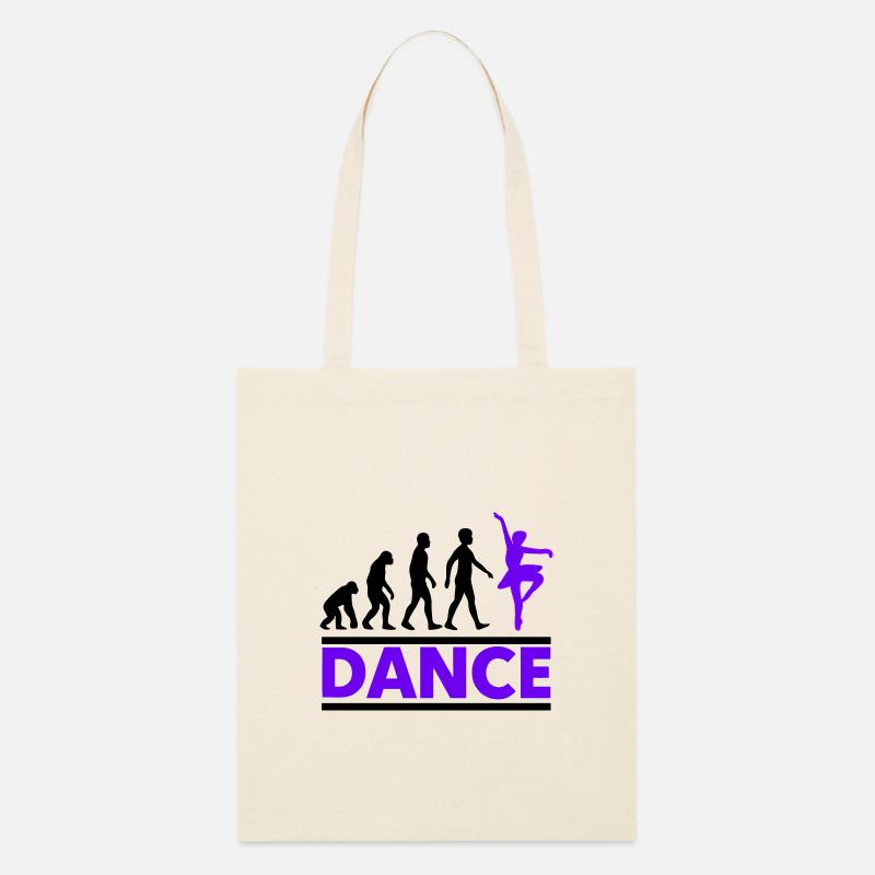 Dance Classical Female Evolution - Stanley/Stella Organic Tote Bag - soft Ecru