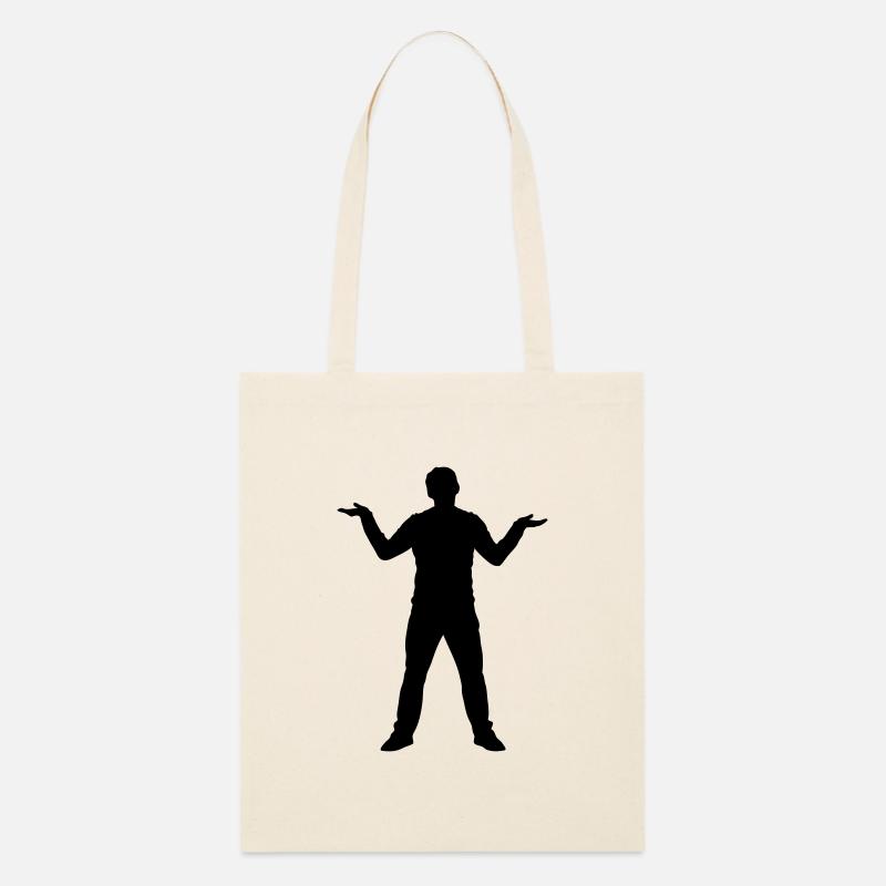 Homme - Perplexité - Tote bag bio Stanley/Stella - écru doux