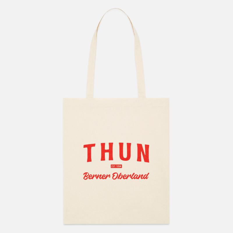 Thoune - Oberland bernois - Tote bag bio Stanley/Stella - écru doux