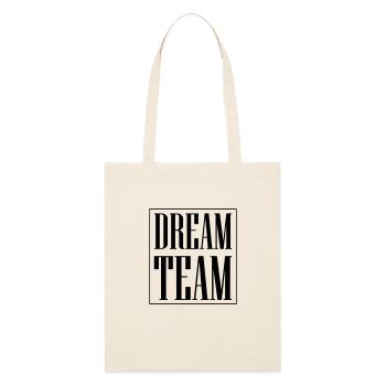 Dream Team - Stanley/Stella Bio-Stoffbeutel - Natur - Vorne