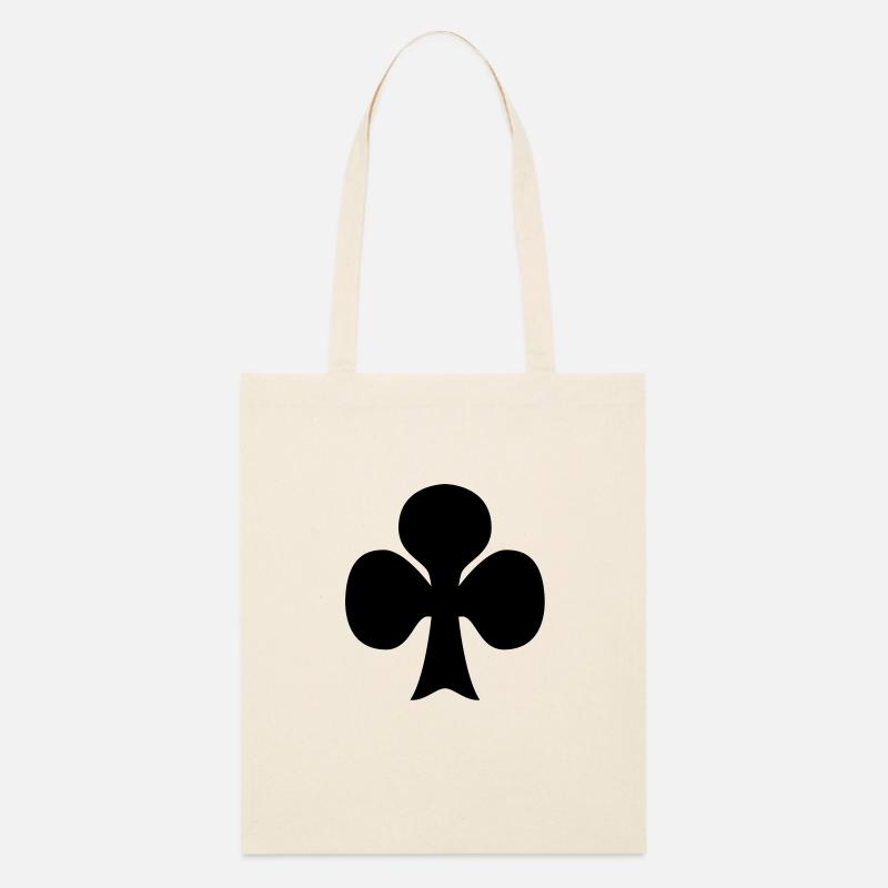 clover leaf - Stanley/Stella Bio-Stoffbeutel - Natur