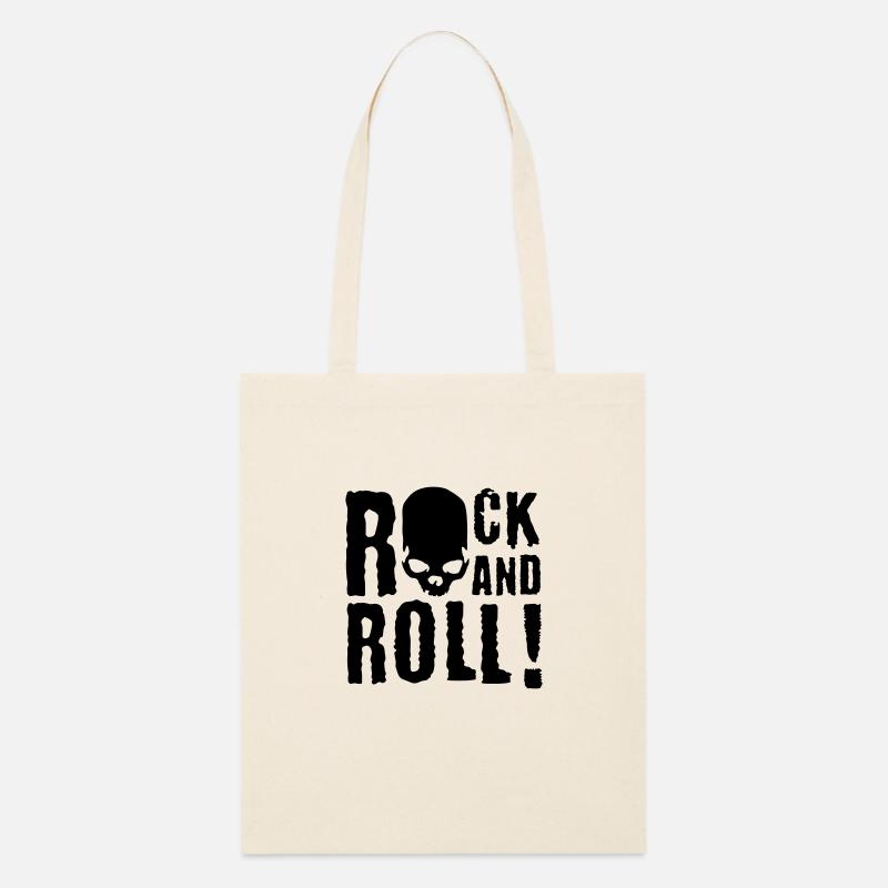 rock_and_roll_c_1c - Tote bag bio Stanley/Stella - écru doux