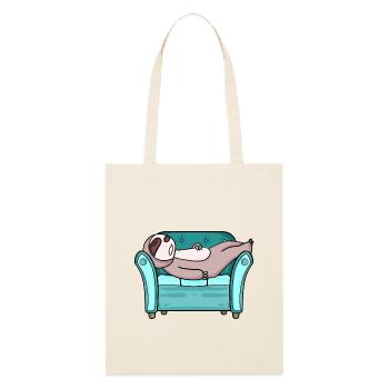 sloth - Stanley/Stella Organic Tote Bag - soft Ecru - Front