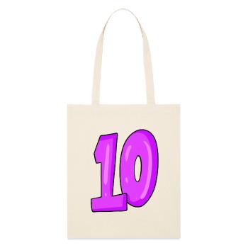 10 - Stanley/Stella Organic Tote Bag - soft Ecru - Front