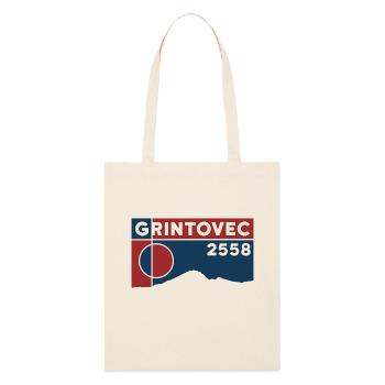 Grintovec Kranjska Gora Climbing Souvenir Hiking - Stanley/Stella Organic Tote Bag - soft Ecru - Front