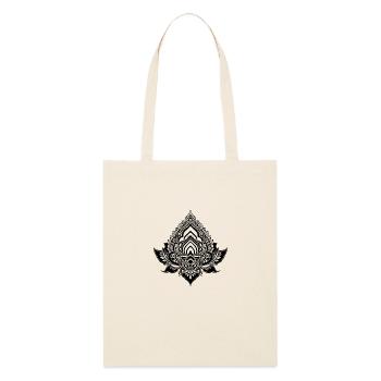 Yoga symbole belle Thaïlande mémoire - Tote bag bio Stanley/Stella - écru doux - Devant