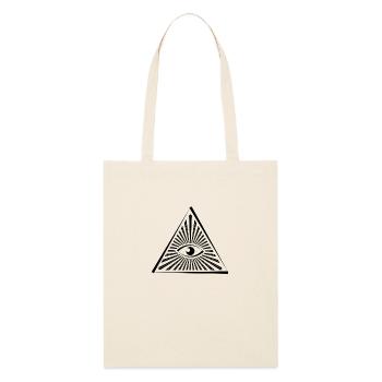Illuminati - Stanley/Stella Bio-Stoffbeutel - Natur - Vorne