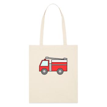 Pompiers - Tote bag bio Stanley/Stella - écru doux - Devant