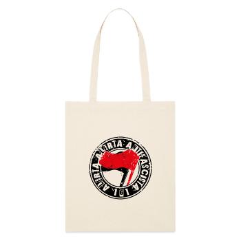 Alerta Alerta Antifascista 161 Antifa - Stanley/Stella Bio-Stoffbeutel - Natur - Vorne