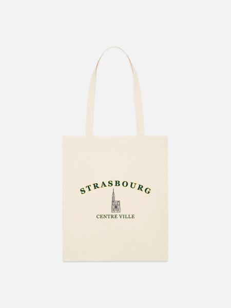 Stadtzentrum von Straßburg - Stanley/Stella Bio-Stoffbeutel - Natur
