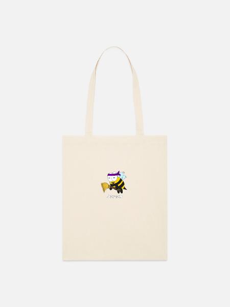 bee sen - Stanley/Stella Bio-Stoffbeutel - Natur