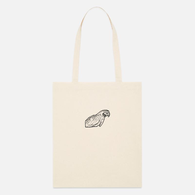 Perroquets - Tote bag bio Stanley/Stella - écru doux