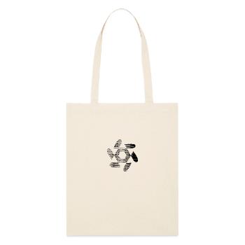 ART. GEEK. VINTAGE. GRAPHIQUE. MANGA. ASIE - Tote bag bio Stanley/Stella - écru doux - Devant