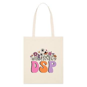 Direct Support Professional - Stanley/Stella Organic Tote Bag - soft Ecru - Front