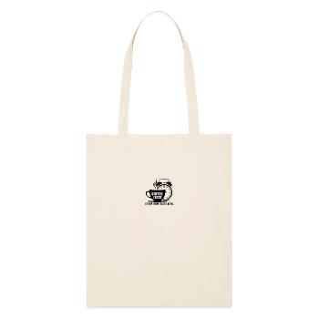 D’abord le café, puis tout le reste - Tote bag bio Stanley/Stella - écru doux - Devant