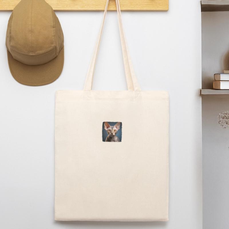Devon Rex Kitten Devon Rex Cat Stanley/Stella Organic Tote Bag