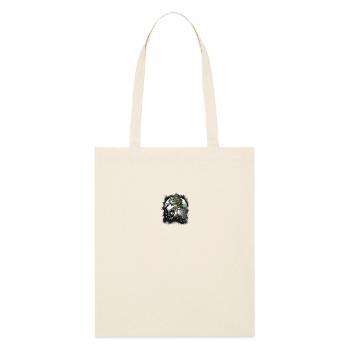 Corbeau de la forêt Corbeau Corbeau Corbeau Corbeau Habitant de la forêt Sombre - Tote bag bio Stanley/Stella - écru doux - Devant