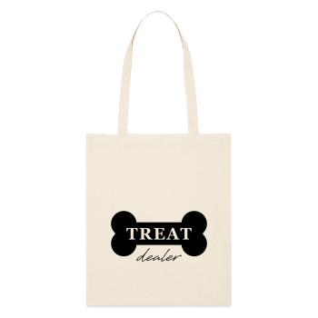 Treat Dealer – Design for Treat Officers - Stanley/Stella Organic Tote Bag - soft Ecru - Front