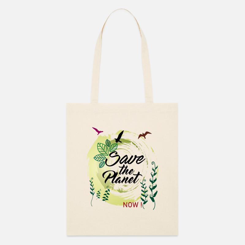 save the planet - Stanley/Stella Bio-Stoffbeutel - Natur