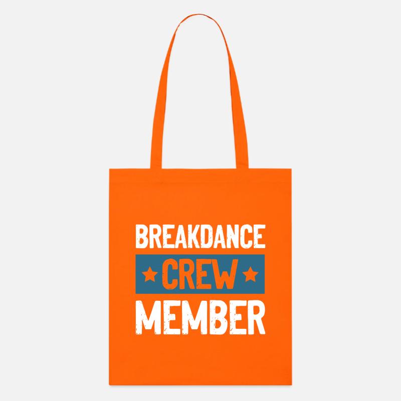 Équipe de breakdance - Tote bag bio Stanley/Stella - orange profond