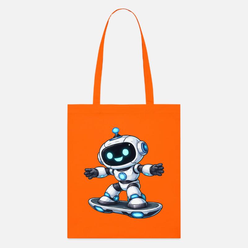 Robot Hoverboard - Stanley/Stella økologisk mulepose - mørk orange